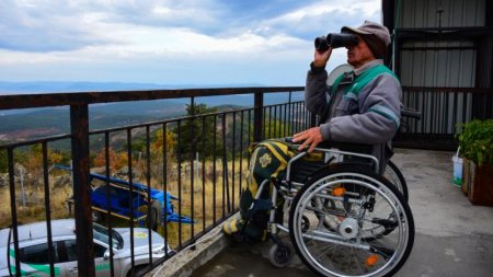 33 yılını verdiği yangın gözetleme kulesinden emekli oldu