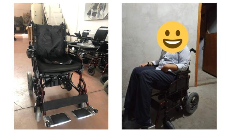 Akülü Tekerlekli Sandalye Teslimatımız.